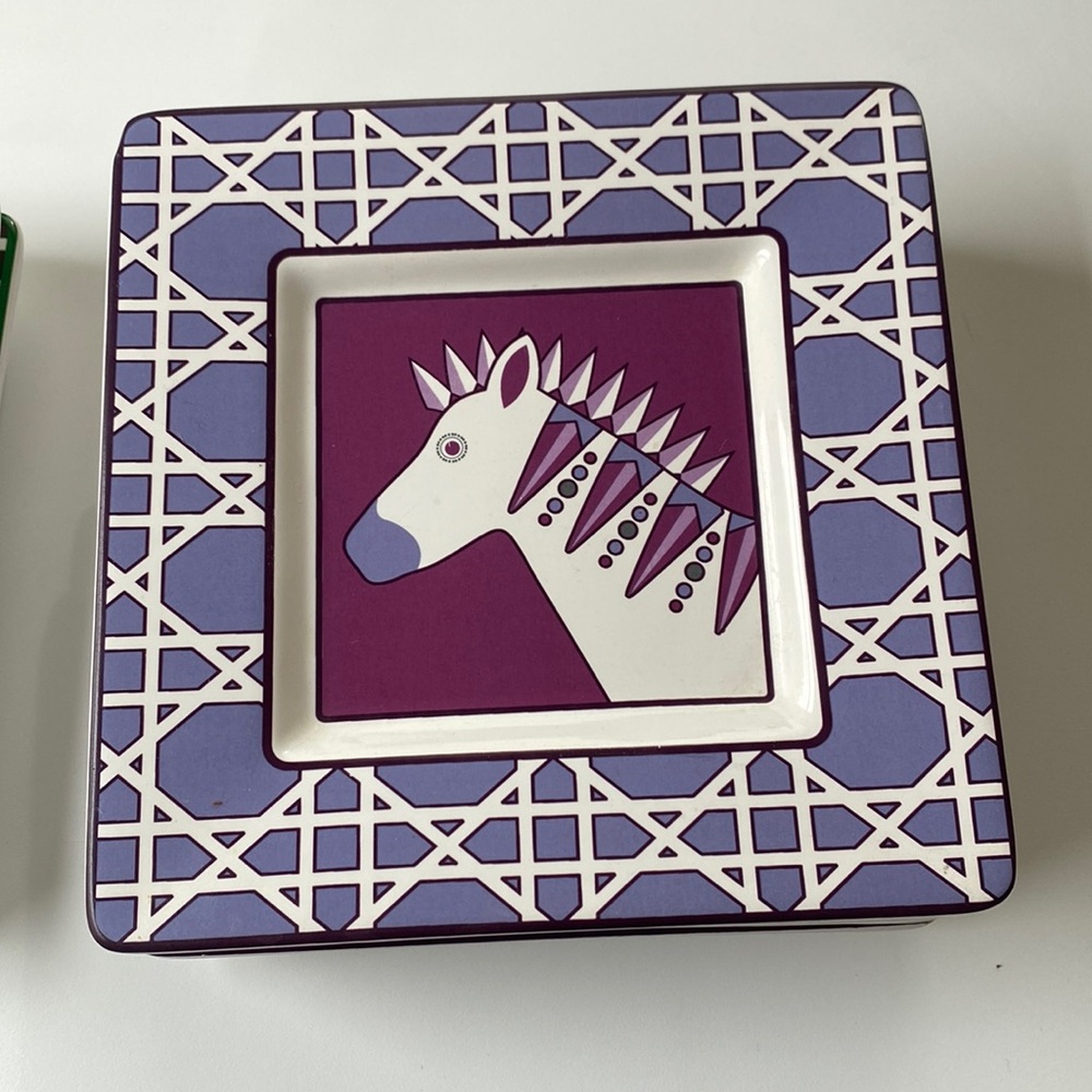 Jonathan Adler happy chic square plates